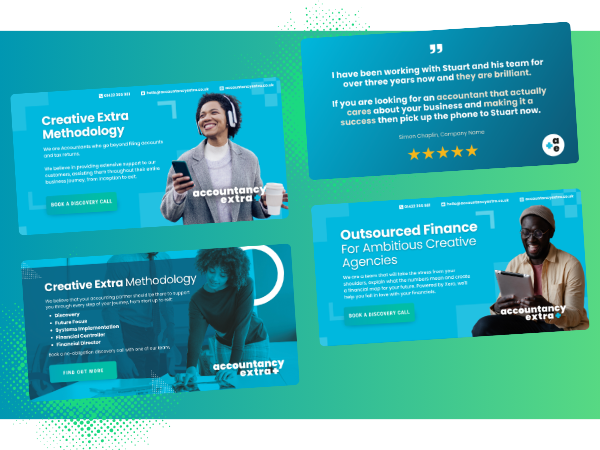 Design Counts - marketing for accountants-portfolio ACCOUNTANCY EXTRA