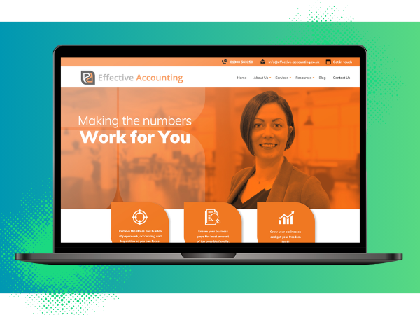 Design Counts - marketing for accountants-portfolio WEBSITE